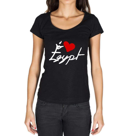 Egypt Womens Short Sleeve Round Neck T-Shirt - Casual