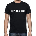 Eindeutig, kurzärmliges Herren-T-Shirt mit Rundhalsausschnitt