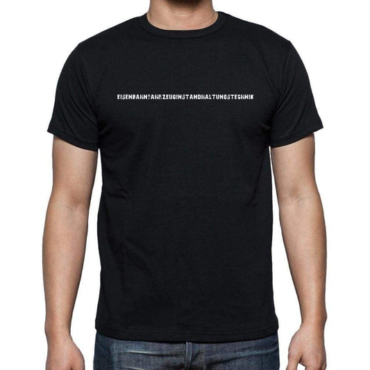 Eisenbahnfahrzeuginstandhaltungstechnik Mens Short Sleeve Round Neck T-Shirt 00022 - Casual