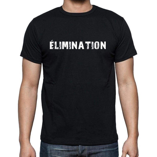 élimination, French Dictionary, <span>Men's</span> <span>Short Sleeve</span> <span>Round Neck</span> T-shirt 00009 - ULTRABASIC