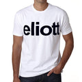 Eliott Herren Kurzarm-Rundhals-T-Shirt 00050