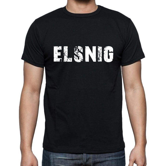 Elsnig Mens Short Sleeve Round Neck T-Shirt 00003 - Casual