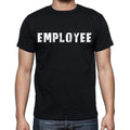 employee Men's Short Sleeve Round Neck T-shirt , Black T-shirt EN