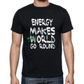 energy, World Goes Round, Men's Short Sleeve Round Neck T-shirt 00082