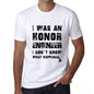 Engineer What Happened White Mens Short Sleeve Round Neck T-Shirt 00316 - White / S - Casual