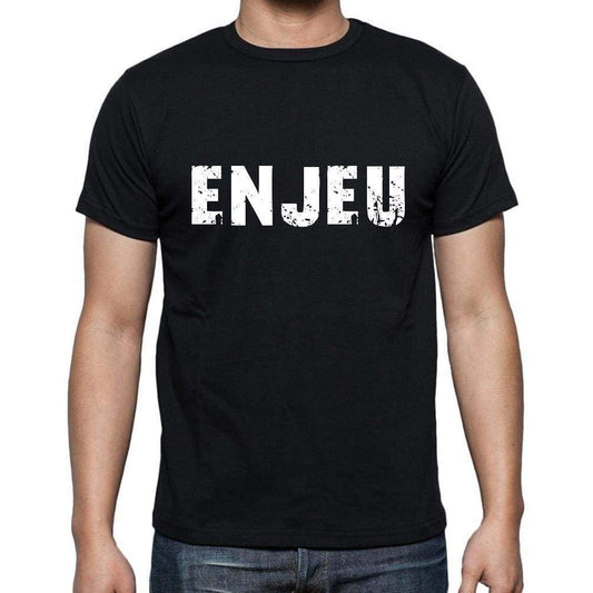 Enjeu French Dictionary Mens Short Sleeve Round Neck T-Shirt 00009 - Casual