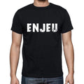 enjeu, French Dictionary, Men's Short Sleeve Round Neck T-shirt 00009