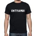 entrambi, Herren-Kurzarm-Rundhals-T-Shirt 00017