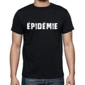 épidémie, French Dictionary, Men's Short Sleeve Round Neck T-shirt 00009