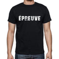 épreuve, French Dictionary, Men's Short Sleeve Round Neck T-shirt 00009