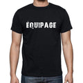 équipage, French Dictionary, Men's Short Sleeve Round Neck T-shirt 00009