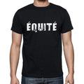 équité, French Dictionary, Men's Short Sleeve Round Neck T-shirt 00009