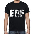 erf men t shirts,Short Sleeve,t shirts men,tee shirts for men,cotton,black , 3 letters