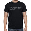 Ernest Hemingway quote t shirts,"Courage is grace unde",t shirts men,black