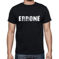erroné, French Dictionary, Men's Short Sleeve Round Neck T-shirt 00009