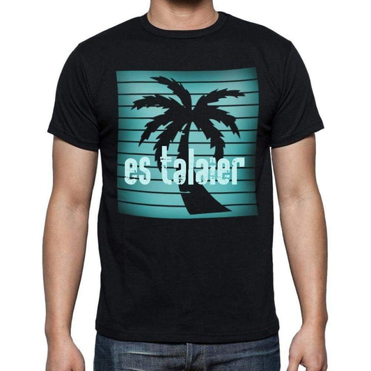 Es Talaier Beach Holidays In Es Talaier Beach T Shirts Mens Short Sleeve Round Neck T-Shirt 00028 - T-Shirt