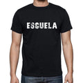 escuela, Men's Short Sleeve Round Neck T-shirt