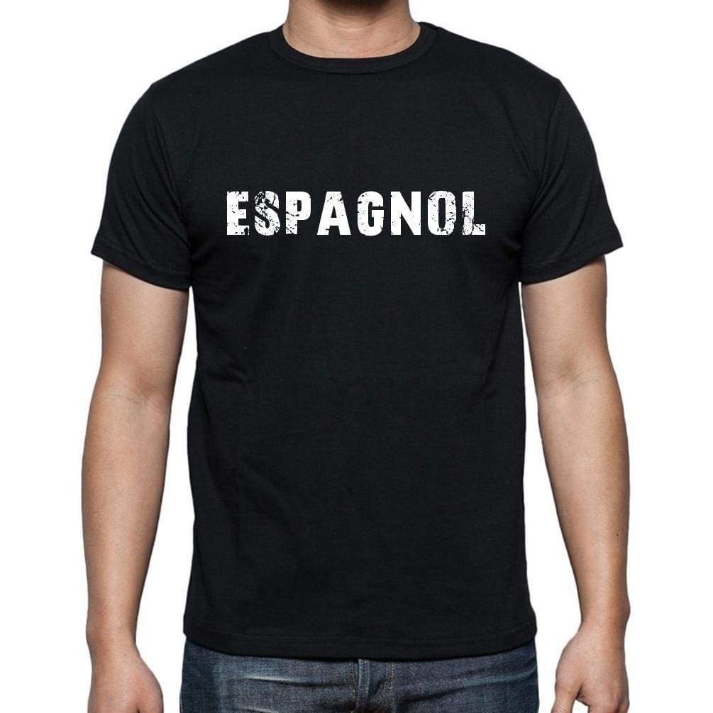 Espagnol French Dictionary Mens Short Sleeve Round Neck T-Shirt 00009 - Casual