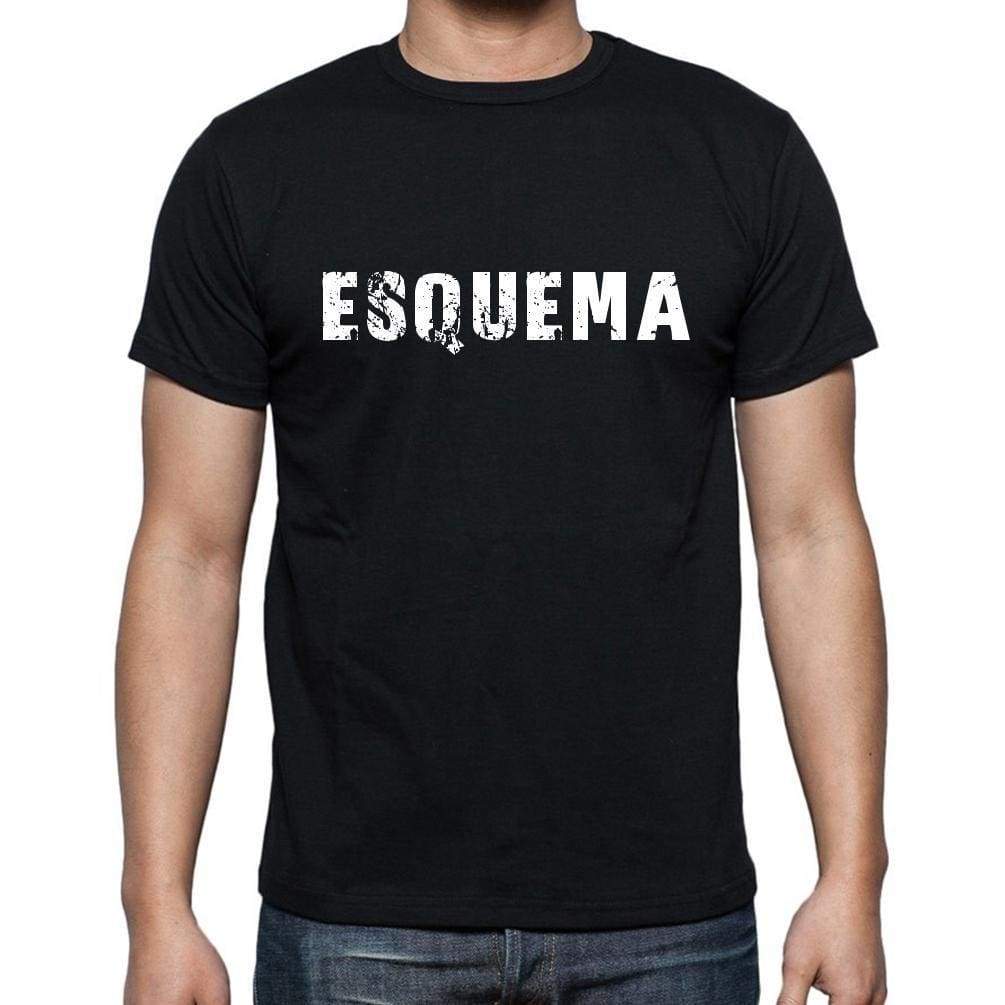 Esquema Mens Short Sleeve Round Neck T-Shirt - Casual