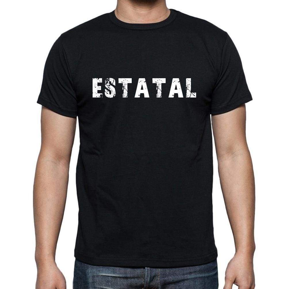 Estatal Mens Short Sleeve Round Neck T-Shirt - Casual