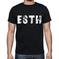 esth Herren Kurzarm-Rundhals-T-Shirt 00016