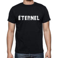 éternel, French Dictionary, Men's Short Sleeve Round Neck T-shirt 00009