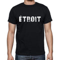 étroit, French Dictionary, Men's Short Sleeve Round Neck T-shirt 00009