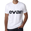 Evan Homme manches courtes Col rond T-shirt 00050