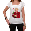 Everybody Love Doris Roberts, Women's Short Sleeve Scoop Neck Tee 00257