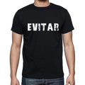 evitar, kurzärmliges Herren-T-Shirt mit Rundhalsausschnitt