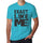 Exact Like Me Blue Grey Letters Mens Short Sleeve Round Neck T-Shirt 00285 - Blue / S - Casual
