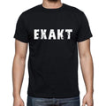 Genau, kurzärmliges Herren-T-Shirt mit Rundhalsausschnitt