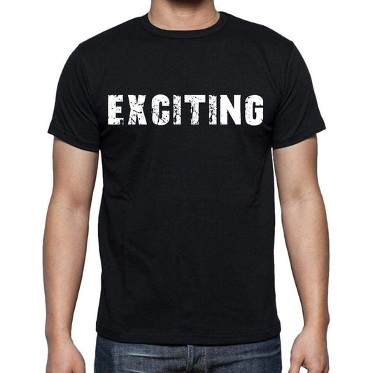 exciting <span>Men's</span> <span>Short Sleeve</span> <span>Round Neck</span> T-shirt , Black T-shirt EN - ULTRABASIC