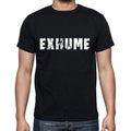 exhume ,Men's Short Sleeve Round Neck T-shirt 00004