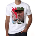 Fidel Castro, Men's Short Sleeve Round Neck T-shirt 00138