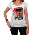 Fidel Castro, Women's Short Sleeve Scoop Neck Tee 00139