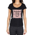 Fabulous Since 2018 Women's T-shirt Black Birthday Gift 00434