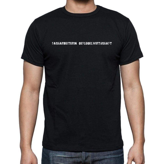 Facharbeiterin Geflügelwirtschaft Mens Short Sleeve Round Neck T-Shirt 00022 - Casual