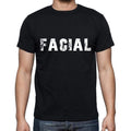 facial ,Men's Short Sleeve Round Neck T-shirt 00004
