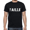 faille, French Dictionary, Men's Short Sleeve Round Neck T-shirt 00009