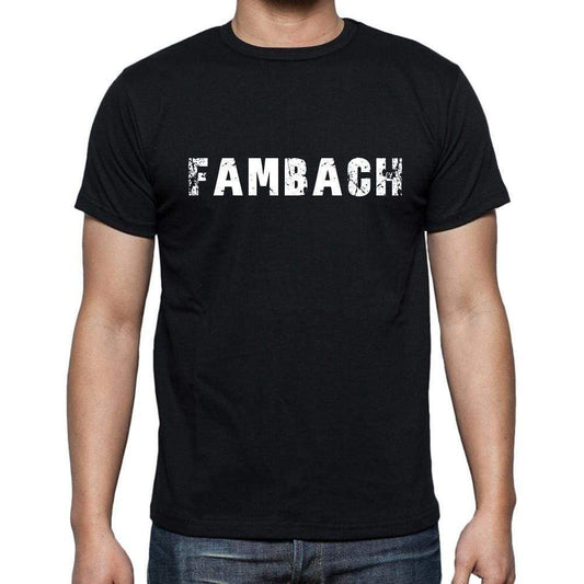 Fambach Mens Short Sleeve Round Neck T-Shirt 00003 - Casual