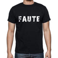 faute, French Dictionary, Men's Short Sleeve Round Neck T-shirt 00009