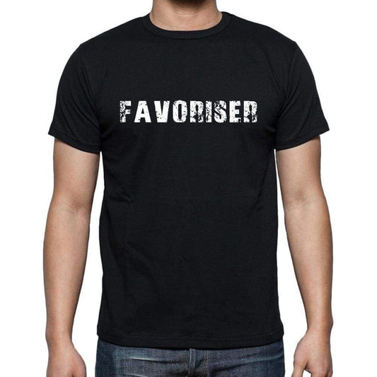 Favoriser French Dictionary Mens Short Sleeve Round Neck T-Shirt 00009 - Casual