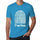 Fearless Fingerprint Blue Mens Short Sleeve Round Neck T-Shirt Gift T-Shirt 00311 - Blue / S - Casual