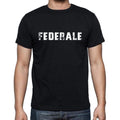 Federale, Herren-Kurzarm-Rundhals-T-Shirt 00017