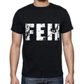 feh men t shirts,Short Sleeve,t shirts men,tee shirts for men,cotton,black , 3 letters