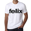 Felix Herren Kurzarm-Rundhals-T-Shirt 00050
