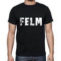 felm, Herren Kurzarm-Rundhals-T-Shirt 00003