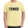 fence Men's Short Sleeve Round Neck T-shirt 00043