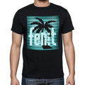 fenit, beach holidays in fenit, beach t shirts, Men's Short Sleeve Round Neck T-shirt 00028